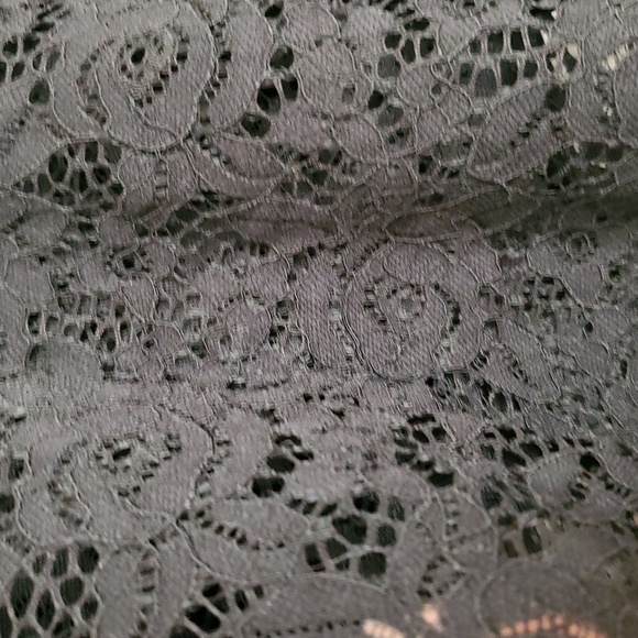 Reap What You Sew Crafts Elegant Black Lace Women's Blouse - Picture 9 of 16
